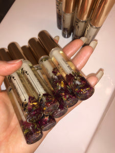 Lavender Rose Clear Lip Gloss 100% Organic